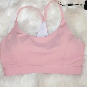 NWT Super Cute  Pink Athletic Bra Size Small